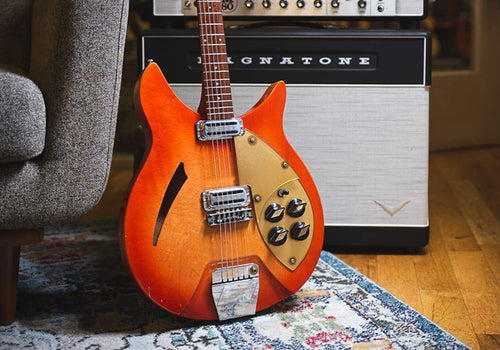 Vintage Vibes: 1961 Fireglo Rickenbacker 330 Capri