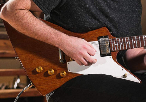 Vintage Vibes: 1976 Gibson Limited Edition Explorer Mahogany