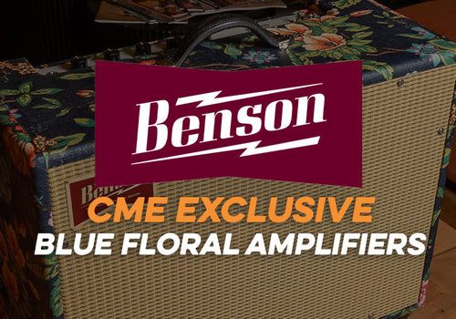 Benson Amps | CME Exclusive Blue Floral Amplifiers