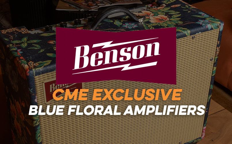 Benson Amps | CME Exclusive Blue Floral Amplifiers