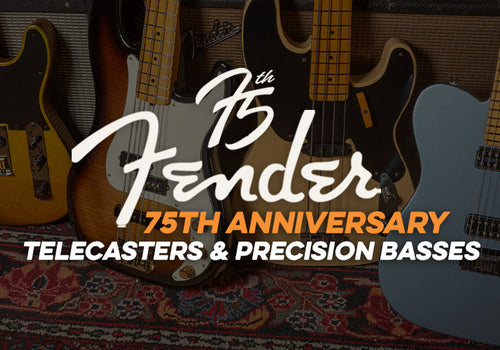Fender | 75th Anniversary Telecasters and Precision Basses