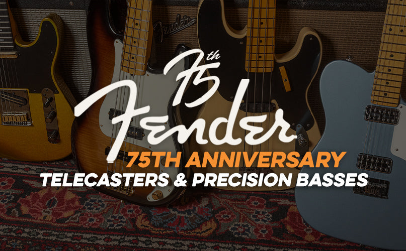 Fender | 75th Anniversary Telecasters and Precision Basses