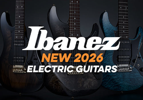 Ibanez | New 2026 Ibanez Electric Guitars