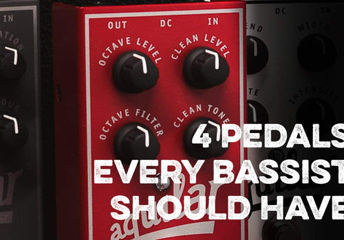 4 Pedals Every Bassist Should Have