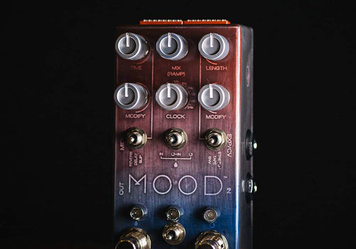 Acid Etched Chase Bliss Audio MOOD Pedal CME Exclusive