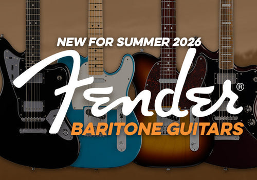 Fender & Squier | New Baritone Guitars for Summer 2026
