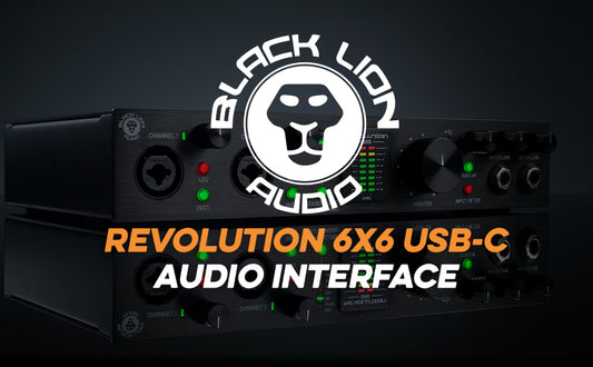 Black Lion Audio | Revolution 6x6 USB-C Audio Interface