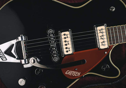 Gretsch Nick 13 Tiger Army Jet Only Available at Chicago Music Exchange