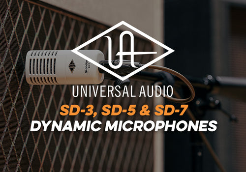 Universal Audio | SD-3 SD-5 SD-7 Dynamic Microphones