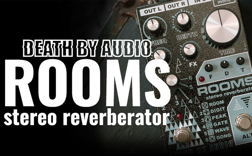Death By Audio ROOMS Stereo Reverberator