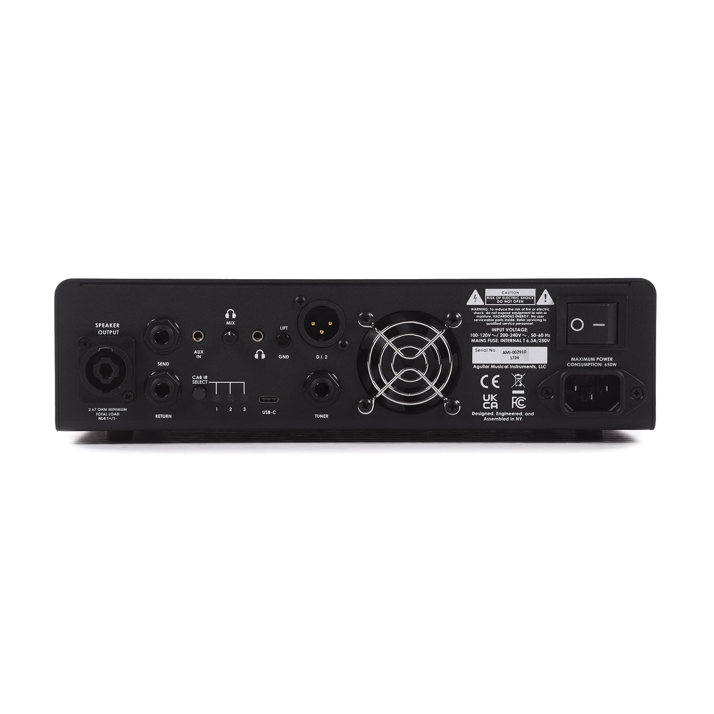 Aguilar Gen 2 TH 500 500w Bass Amplifier Head Amps / Bass Amps / Bass Heads