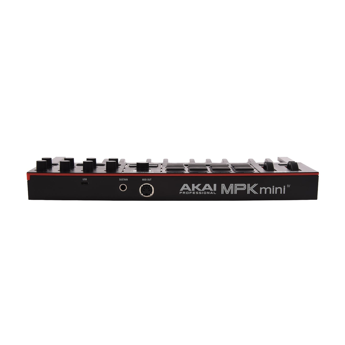Akai MPK Mini IV Compact MIDI Keyboard & Pad Controller Black Effects and Pedals / Controllers, Volume and Expression
