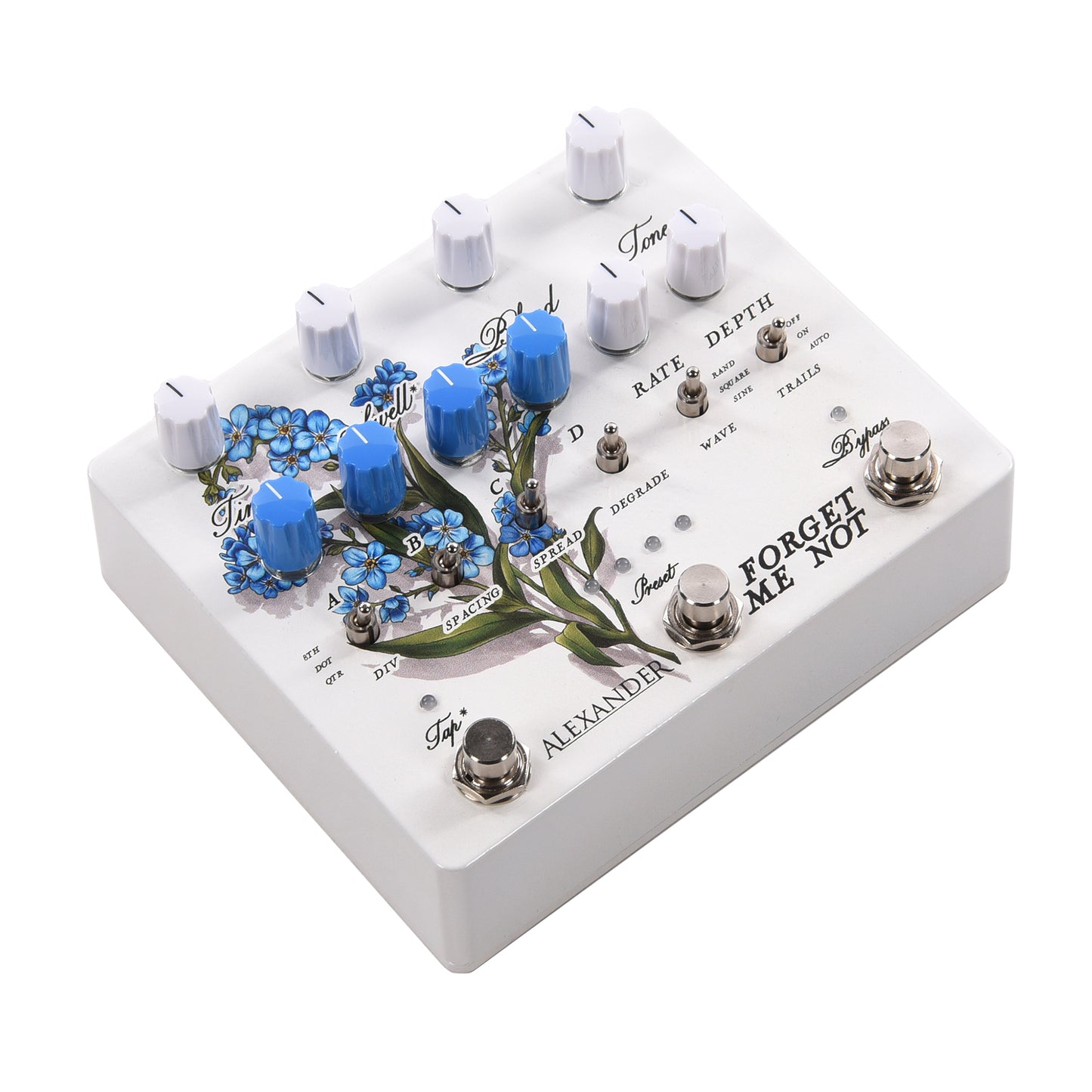 Alexander Pedals Forget Me Not Stereo Multi-Tap Delay Pedal Effects and Pedals / Delay