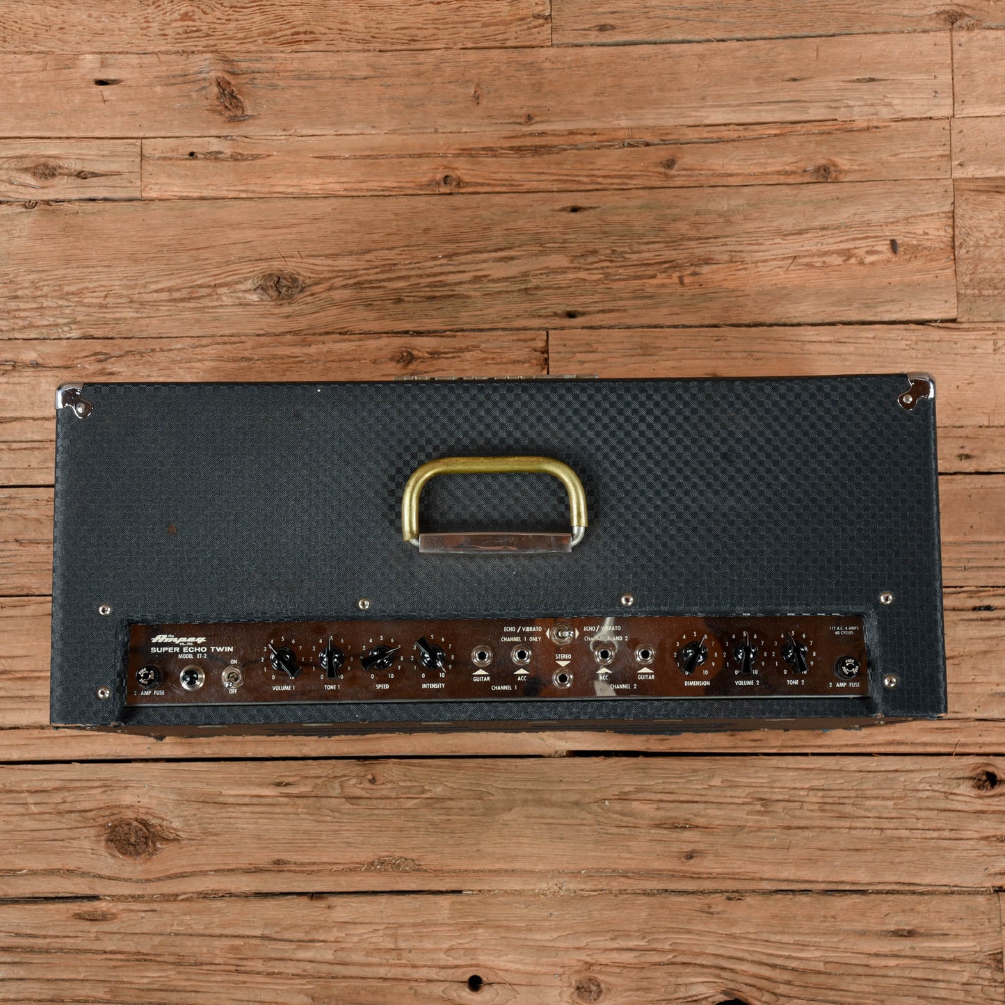 Ampeg ET-2 Super Echo Twin 1964 Amps / Guitar Cabinets