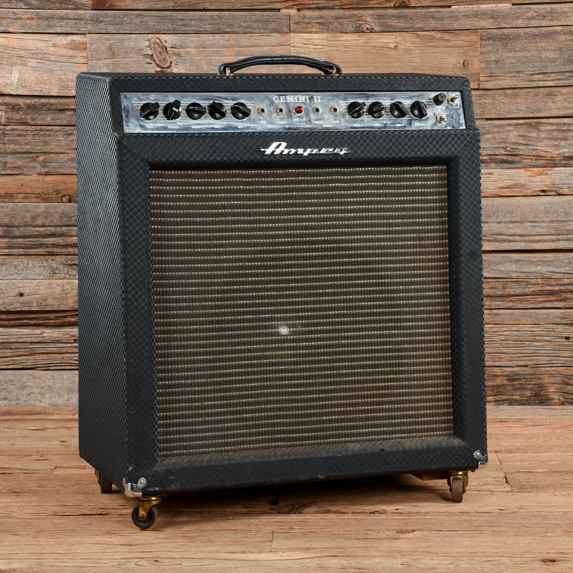 Ampeg Gemini II G15 1960s Chicago Music Exchange