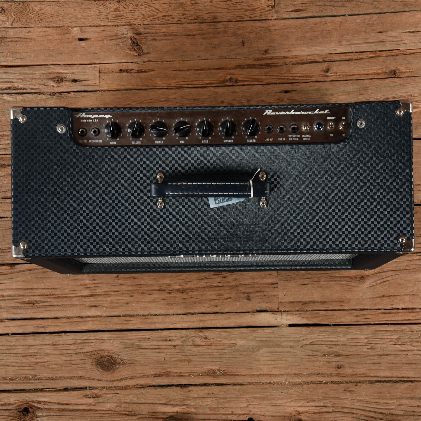 Ampeg Model R-212R Reverberocket 50-Watt 2x12" Guitar Combo Reissue Amps / Guitar Cabinets