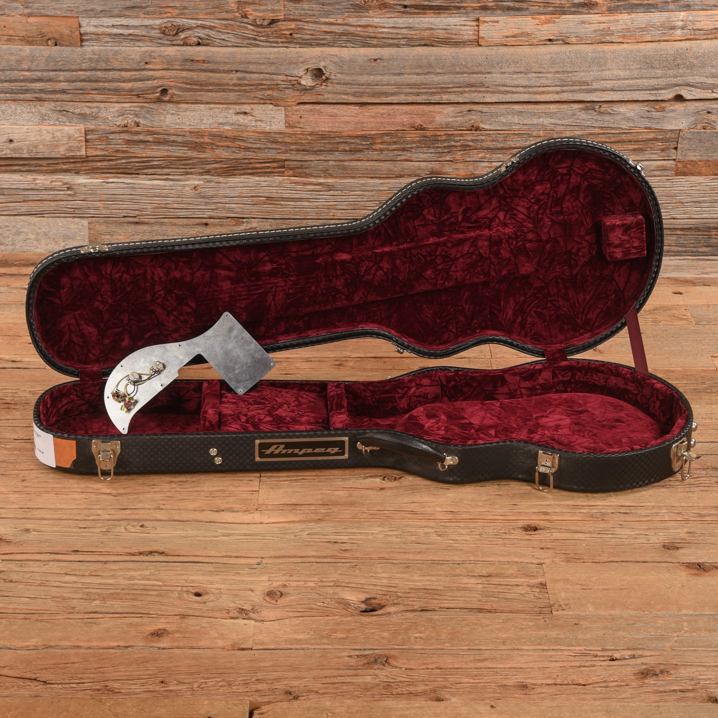 Ampeg ADA6 Dan Armstrong Reissue Black Electric Guitars / Solid Body