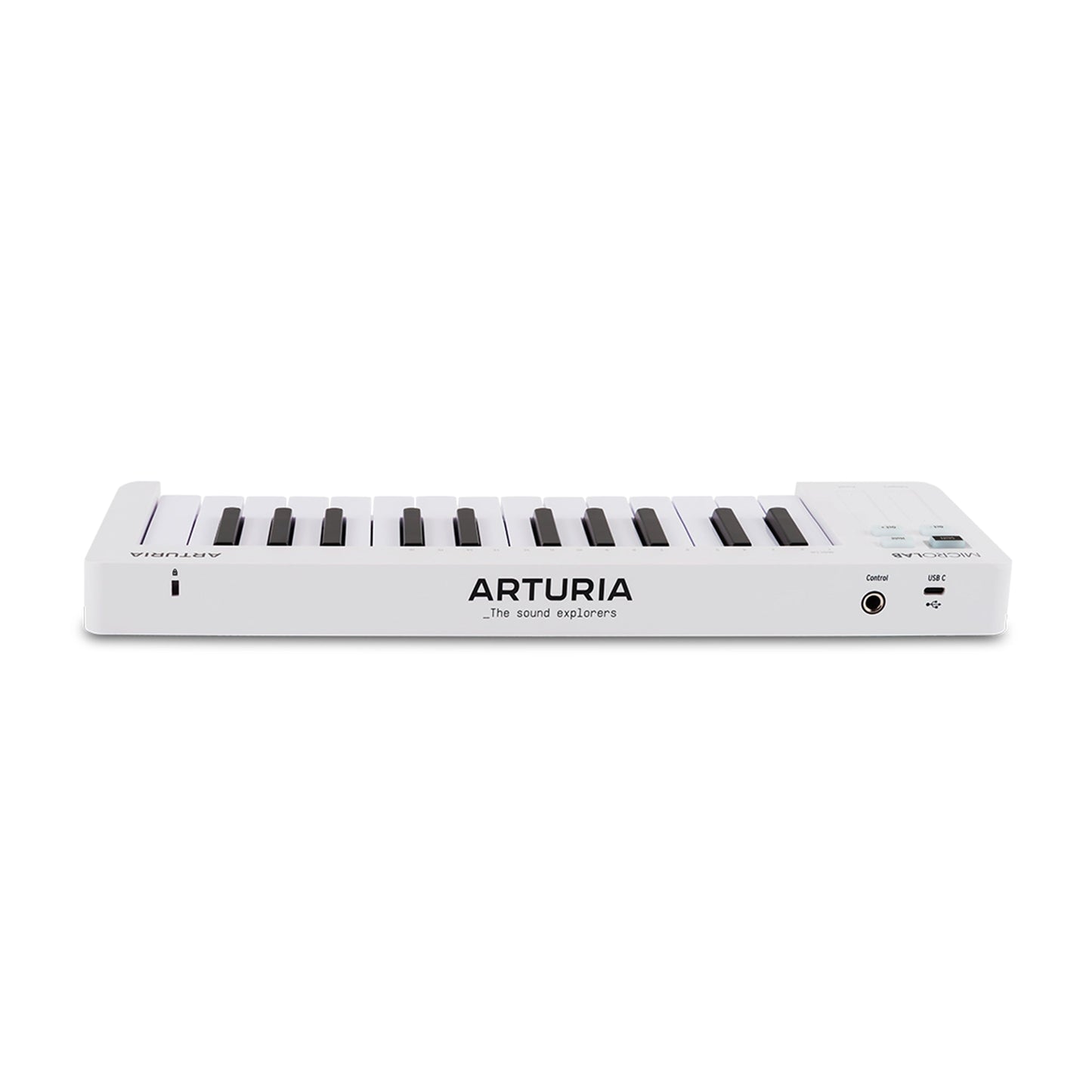 Arturia MicroLab Mk3 25-Key Universal MIDI Controller White Controllers & Samplers