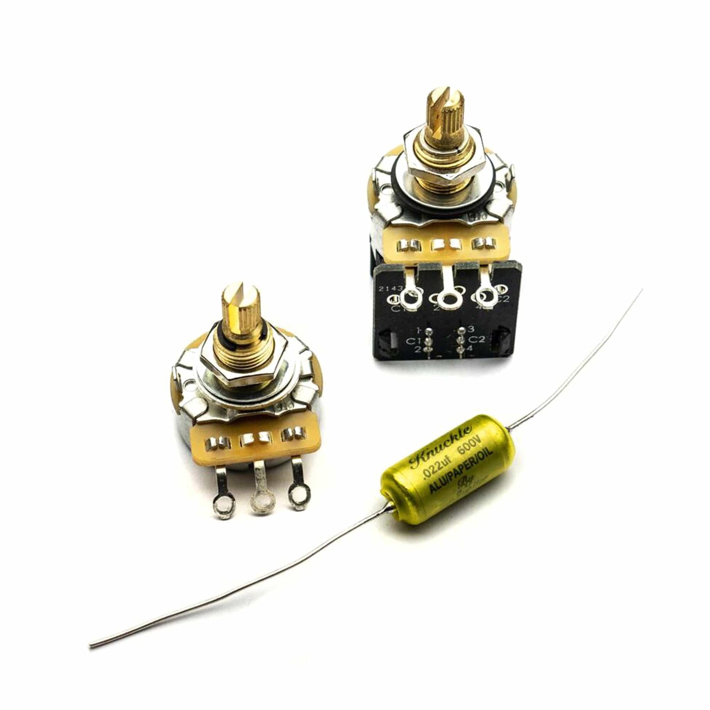 Bare Knuckle Modern Humbucker Push-Pull Installation Component Kit Parts / Amp Parts