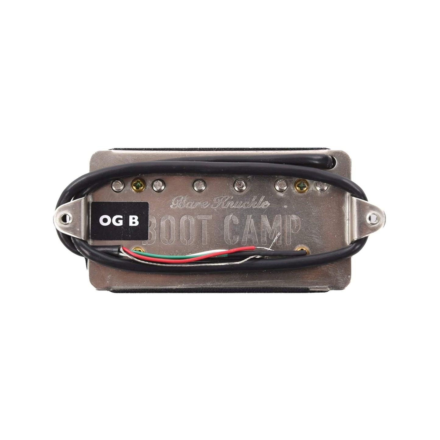 Bare Knuckle Boot Camp Humbucker Old Guard Bridge Pickup 53mm Zebra Parts / Guitar Pickups