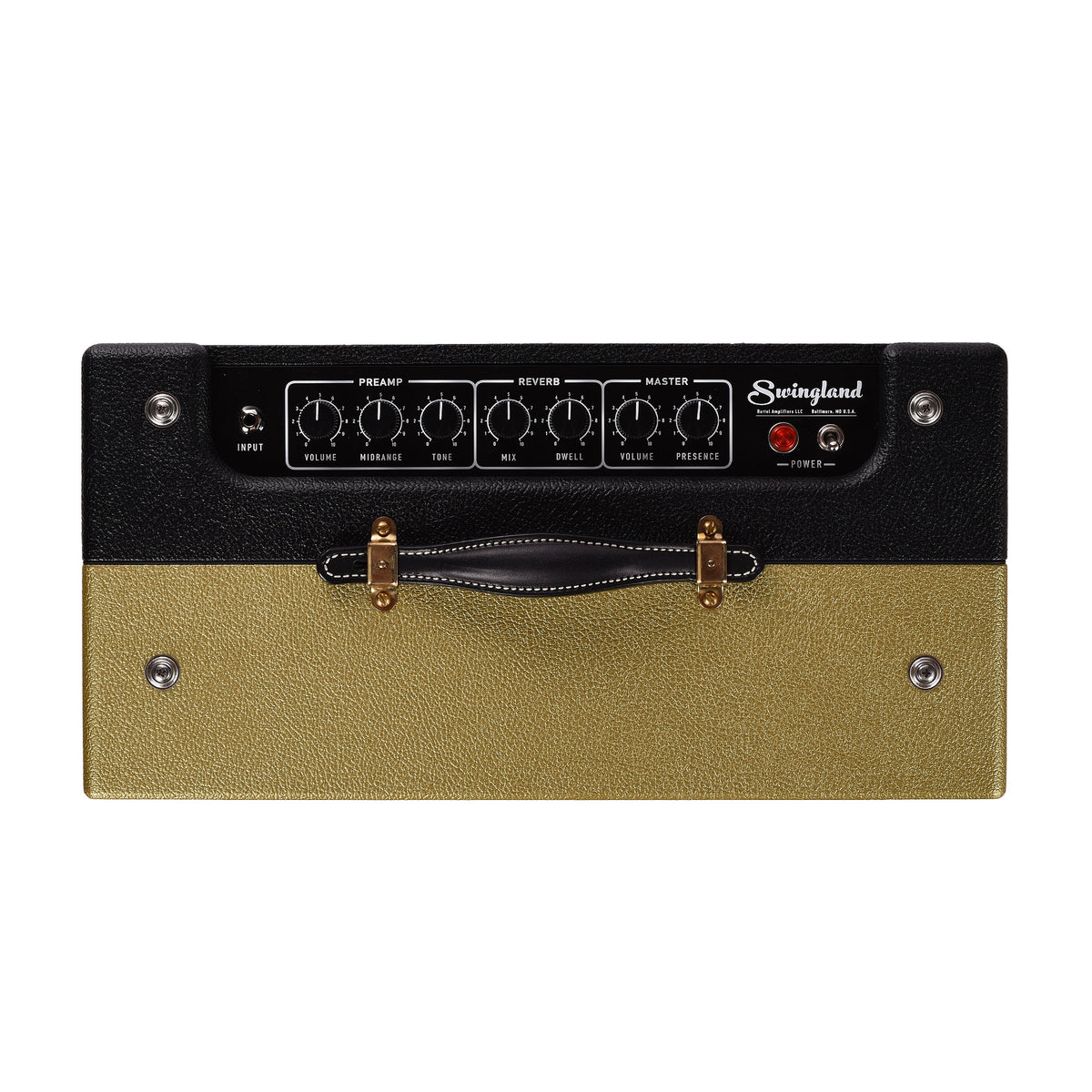 Bartel Swingland 3w 1x12 Tube Guitar Combo Amp Limited 2-Tone Black & Gold Amplifiers