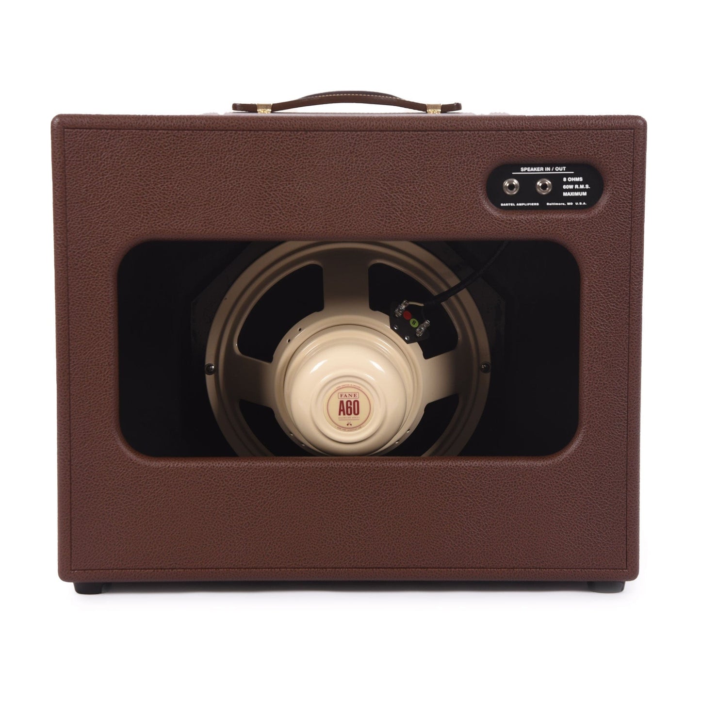 Bartel Starwood 1x12 Extension Cabinet Slanted Front Tweed w/Fane Alnico A60 Speaker Amps / Guitar Cabinets