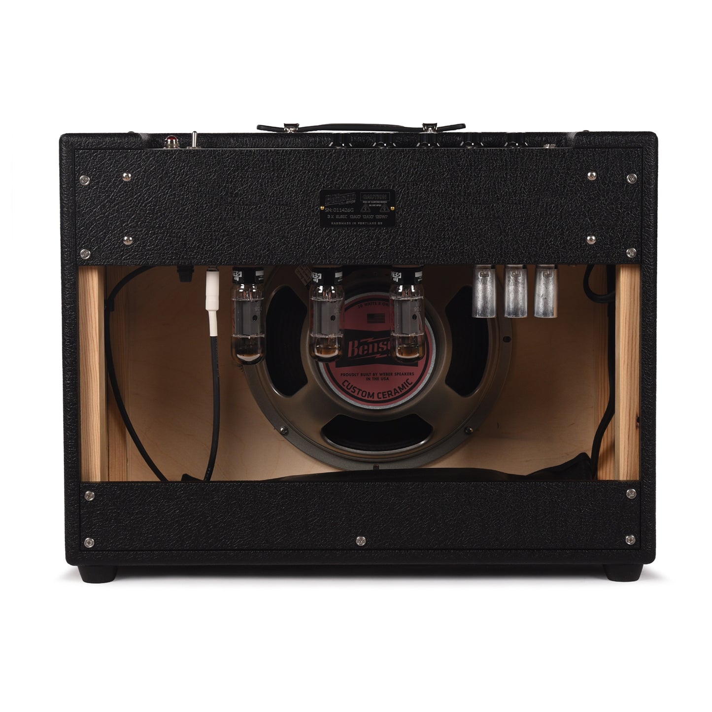 Benson Redland Reverb 35w 1x12 Guitar Combo Amp Black w/ Wheat Grille Amps / Guitar Amps / Guitar Combos