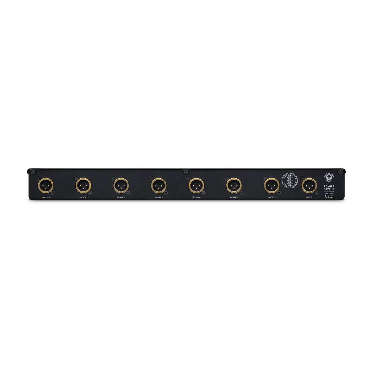 Black Lion Audio PBR XSplit8 Passive XLR Splitter w/ Transformer Accessories / Cable Adapters and Splitters