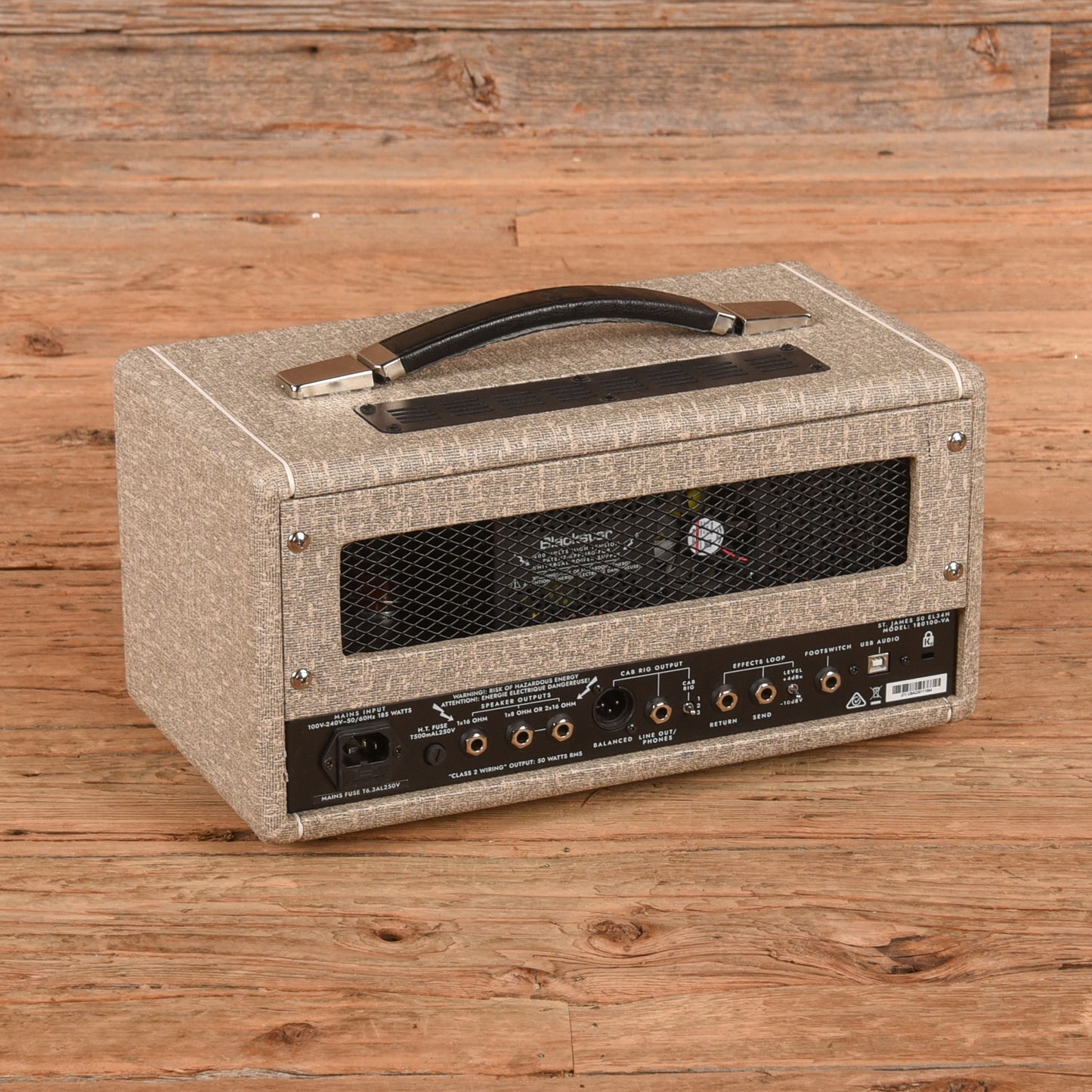 Blackstar St. James EL34 2-Channel 50-Watt Guitar Amp Head Amplifiers