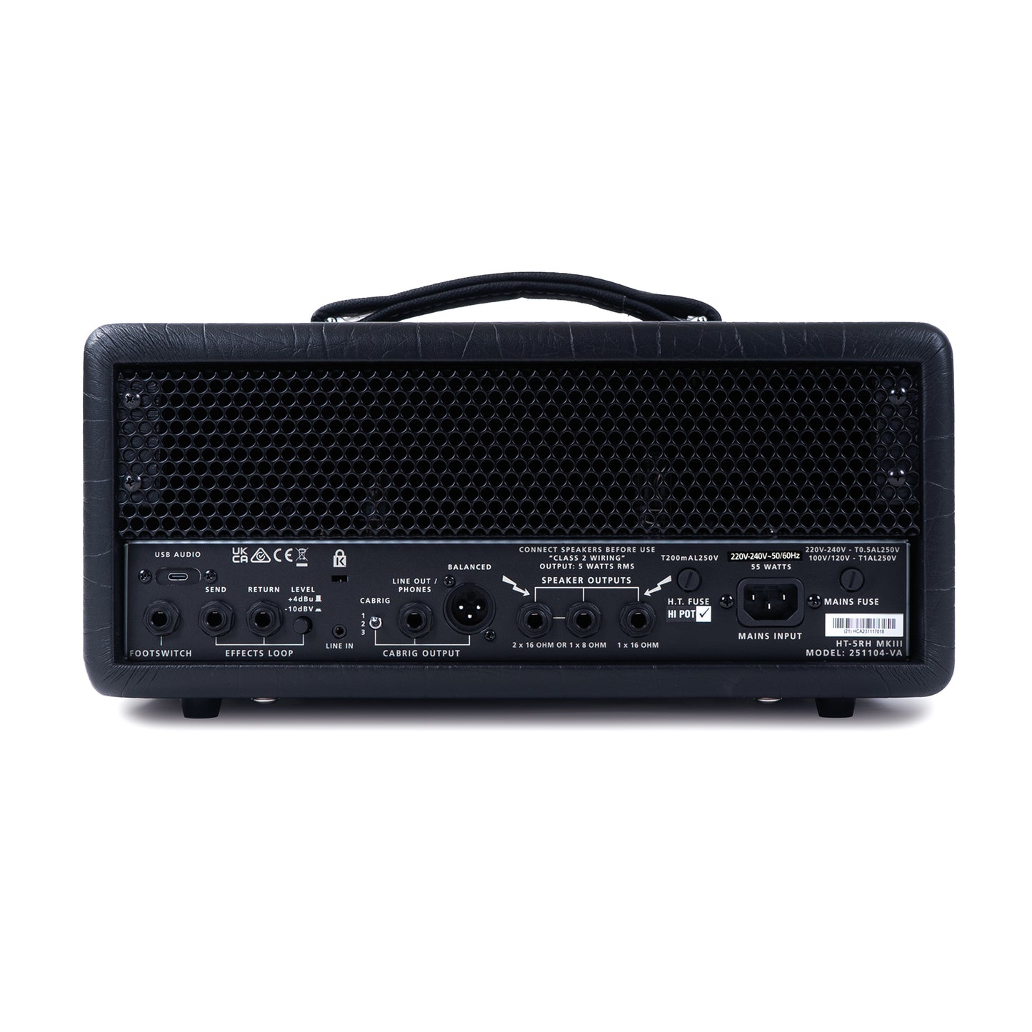 Blackstar HT-5RH MK3 5w Tube Amp Head Amps / Guitar Amps / Guitar Combos