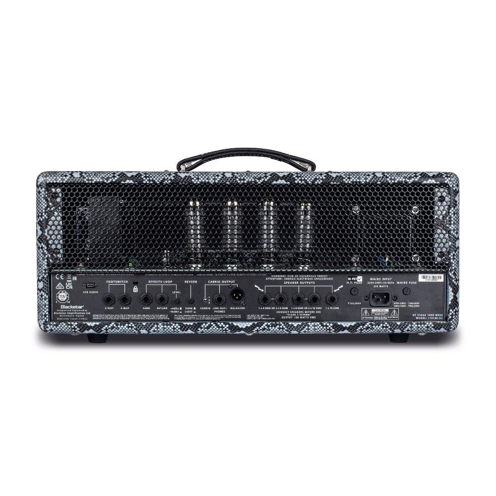 Blackstar HTV100MK3SS 100w Guitar Amp Head LE Snakeskin Amps / Guitar Amps / Guitar Heads