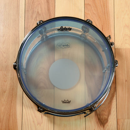 Ludwig Vistalite 13/16/24 3pc. Drum Kit Blue/Clear/Blue Limited Edition