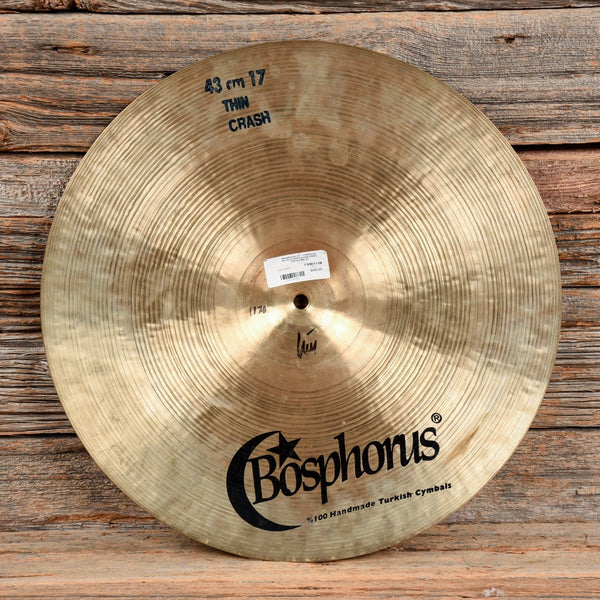Bosphorus 17" Traditional Series Crash Cymbal USED Chicago Music Exchange