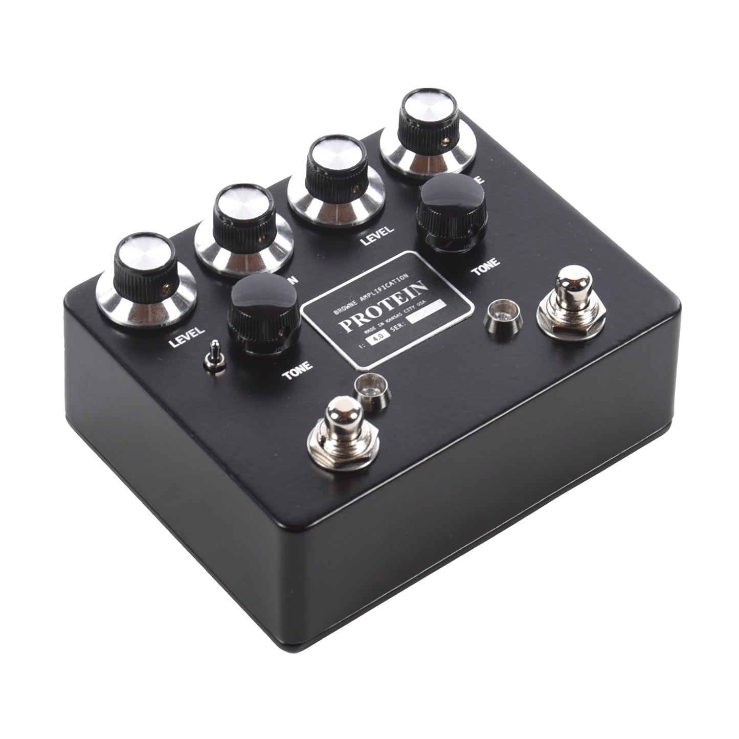 Browne Amplification Protein Dual Overdrive v4 Pedal Black Effects and Pedals / Overdrive and Boost