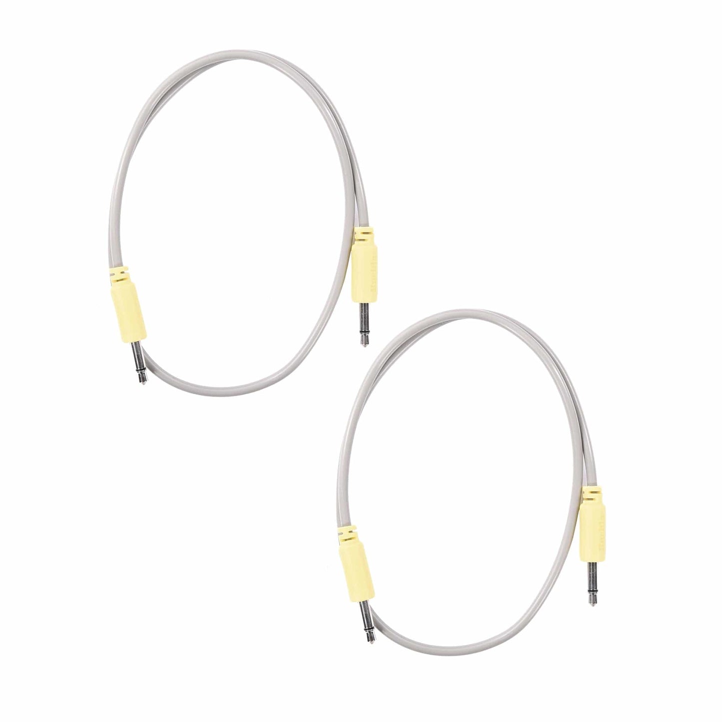 Buchla Audio 3.58mm TiniCable 18" Yellow 2 Pack Bundle Accessories / Cables