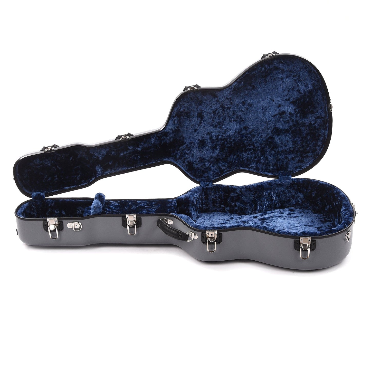 Calton Cases Acoustic D-18 Guitar Case Gray w/Blue Velvet Interior Accessories / Cases and Gig Bags / Guitar Cases