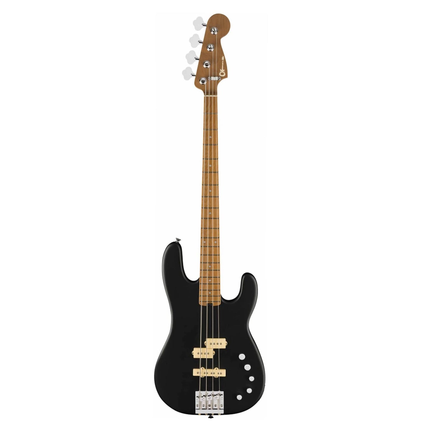 Charvel Pro-Mod San Dimas Bass PJ IV Satin Black Bass Guitars / 4-String