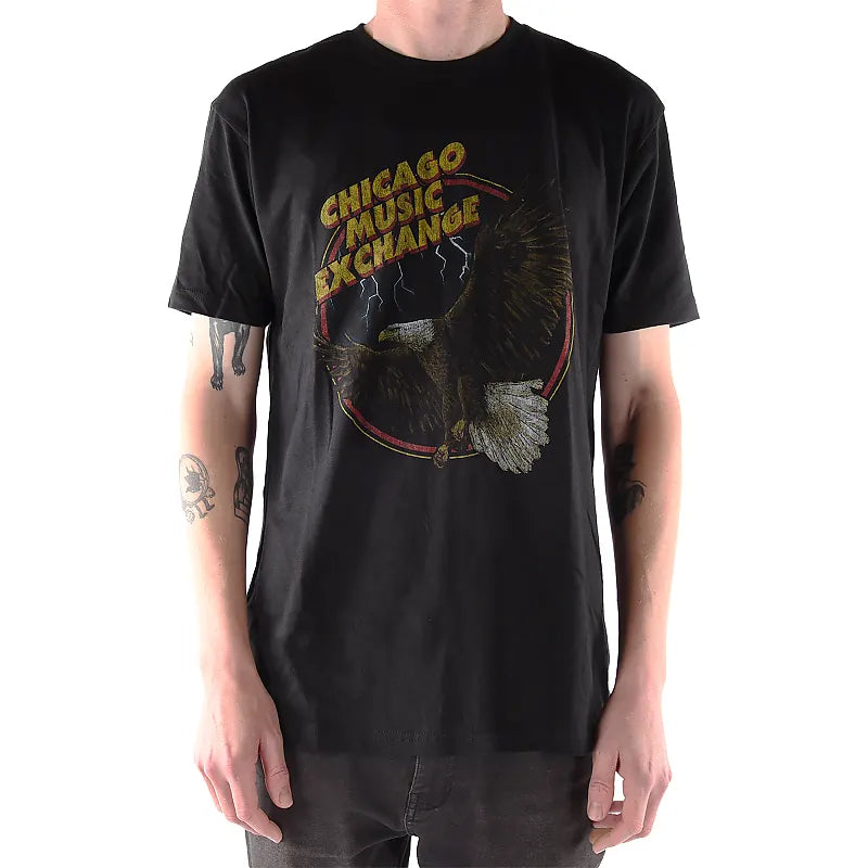 CME "Flying Eagle" Black T-Shirt Accessories / Merchandise