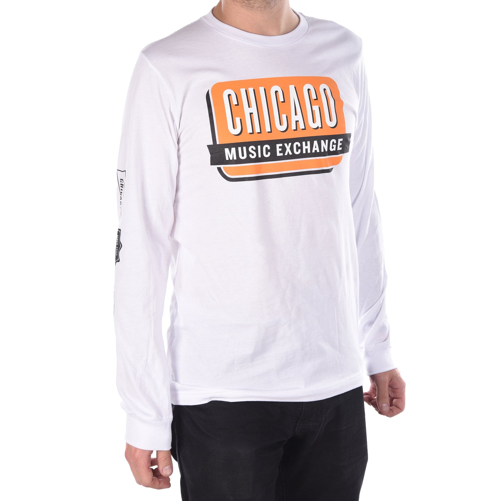 MD CME Long Sleeve Logo Shirt White Accessories / Merchandise