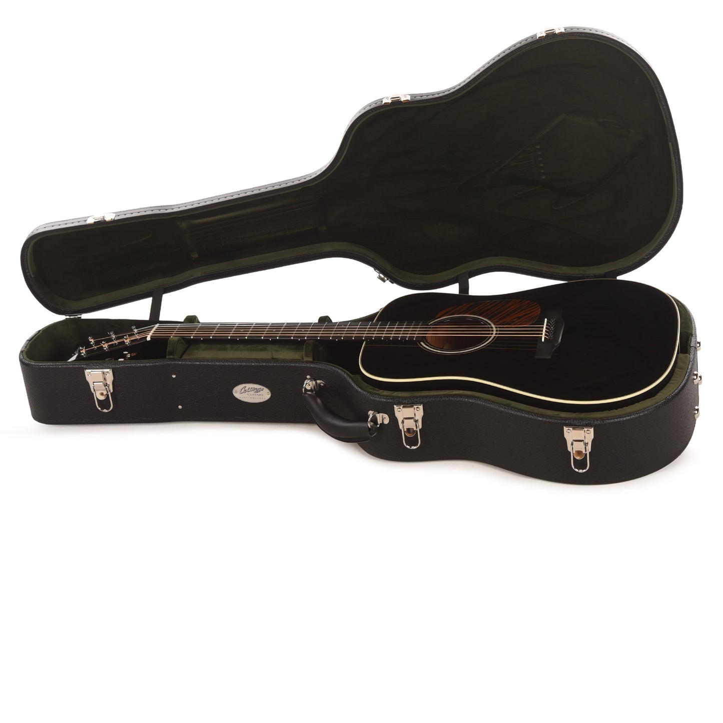 Collings D1 Sitka Spruce/Honduran Mahogany Jet Black Top Acoustic Guitars