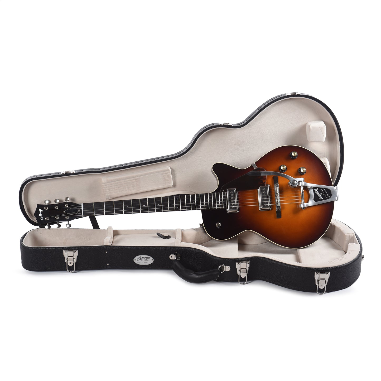 Collings 470JL Julian Lage Signature Antiqued Sunburst w/Bigsby Electric Guitars / Hollow Body