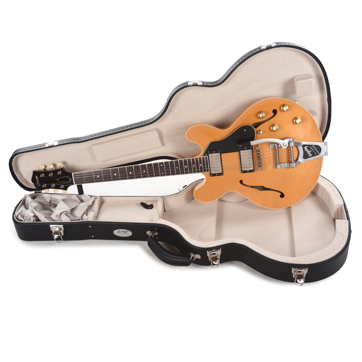 Collings I-35 LC Vintage Aged Blonde w/Throbak Humbuckers & Bigsby Electric Guitars / Semi-Hollow