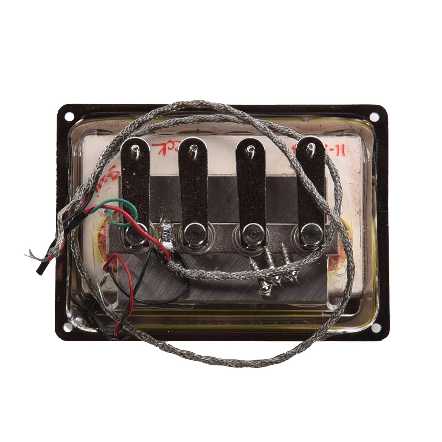 Curtis Novak BS-DS Bass Pickup Vintage 15.6mm String Spacing (Hagstrom Bisonic, Starfire, and Gibson) Neck Parchment Parts / Guitar Pickups