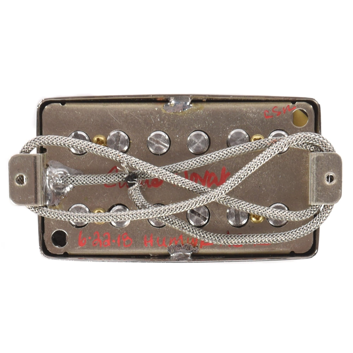 Curtis Novak Widerange Style Humbucker Neck Nickel Pickups & Preamps