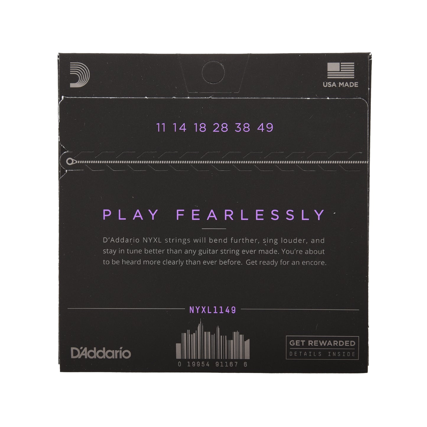 D'Addario NYXL Electric Guitar Strings Medium 11-49 Accessories / Strings / Guitar Strings