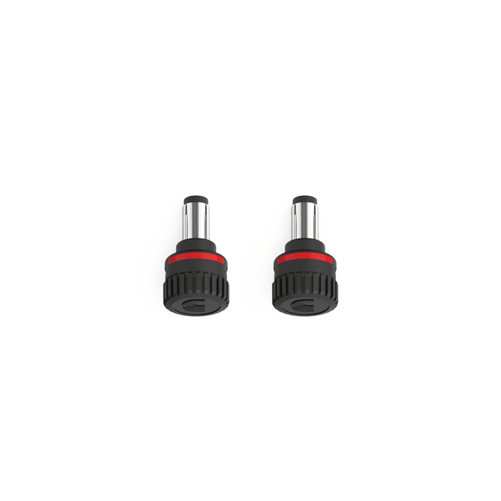 D'Addario XPND Pedal Power Plug Male 2-Pack Effects and Pedals / Pedalboards and Power Supplies