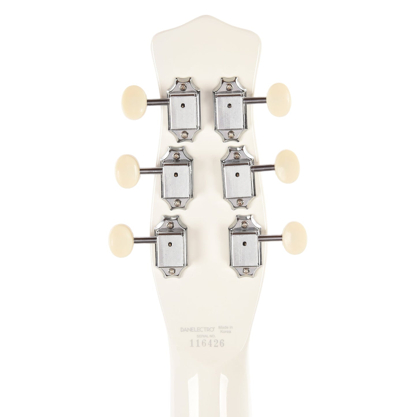 Danelectro PB Special Semi-Hollowbody Electric Guitar White Electric Guitars / Semi-Hollow