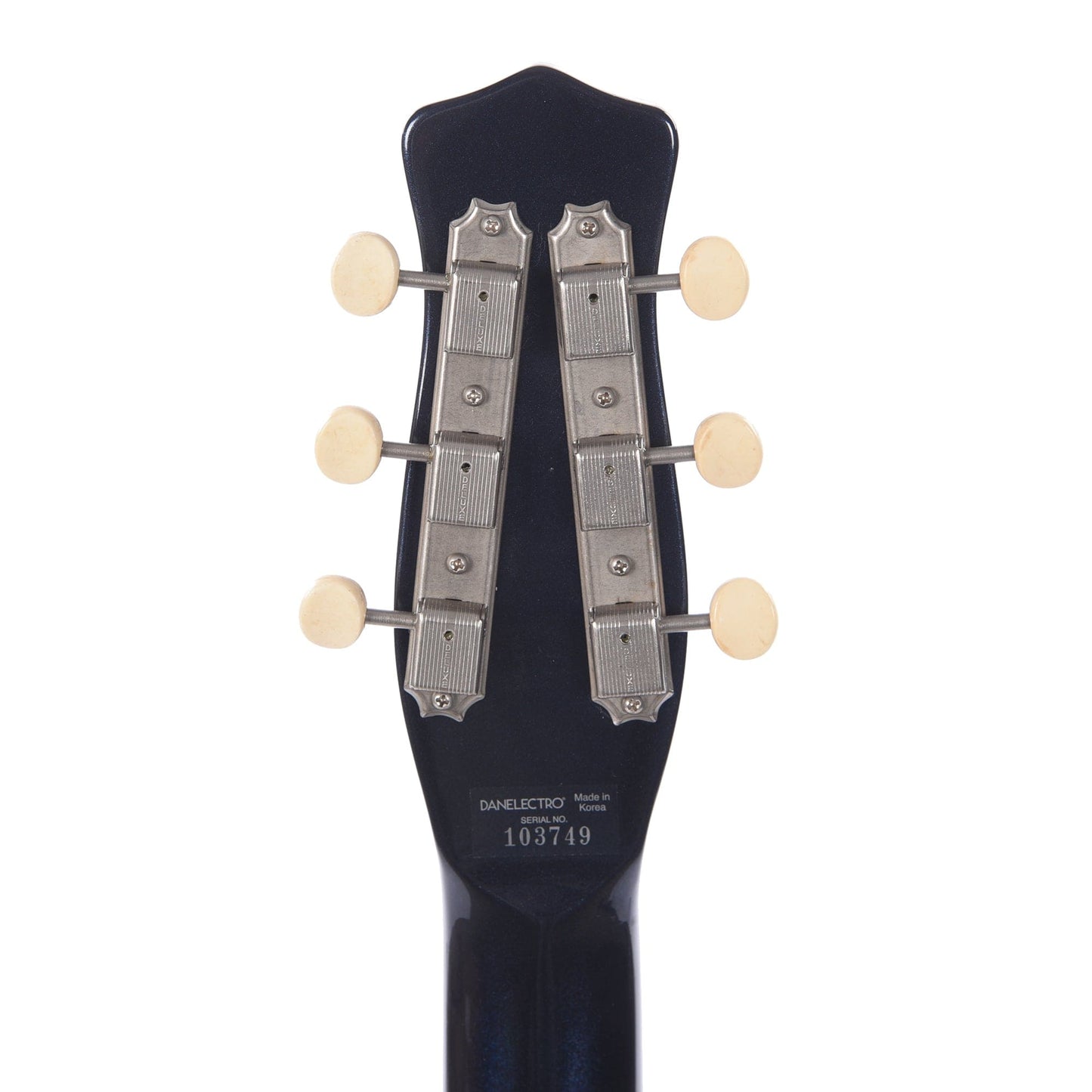 Danelectro '59 Triple Divine Blue Metallic Electric Guitars / Solid Body