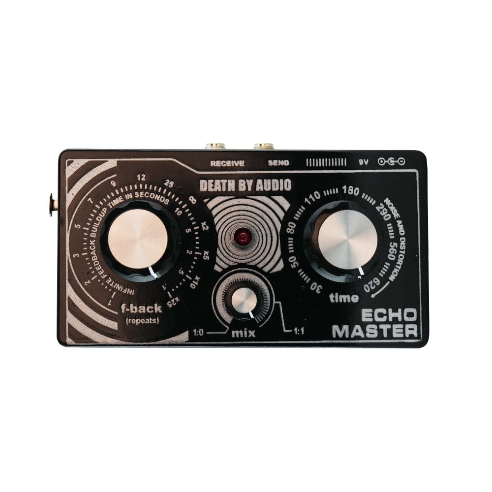Death by Audio Echo Master Silver on Black (2023 Chicago Boutique Effects Pedal Showcase Special Edition) Effects and Pedals / Delay