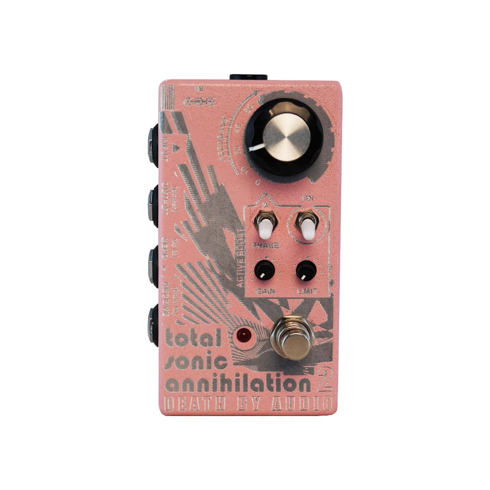 Death by Audio Total Sonic Annihilation 2 Pink (2023 Chicago Boutique Effects Pedal Showcase Special Edition) Effects and Pedals / Noise Generators